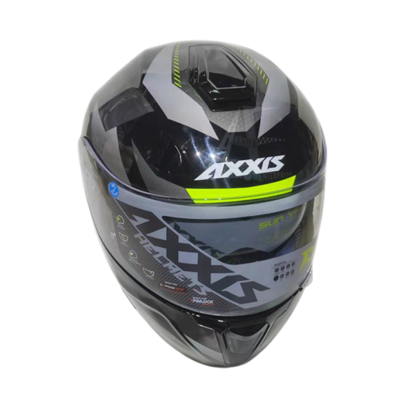 Axxis Gecko SV Shield Grey Gloss - Image 3