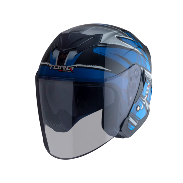 TORQ Arrow Revali Helmets - Glossy Blue-Black